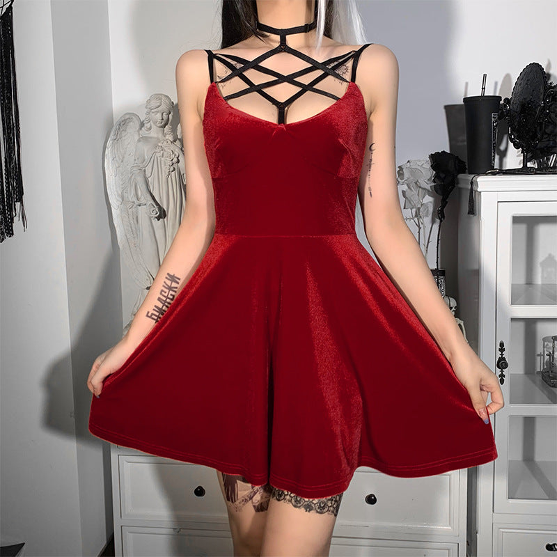 Witch Nyx Velvet Mini Dress