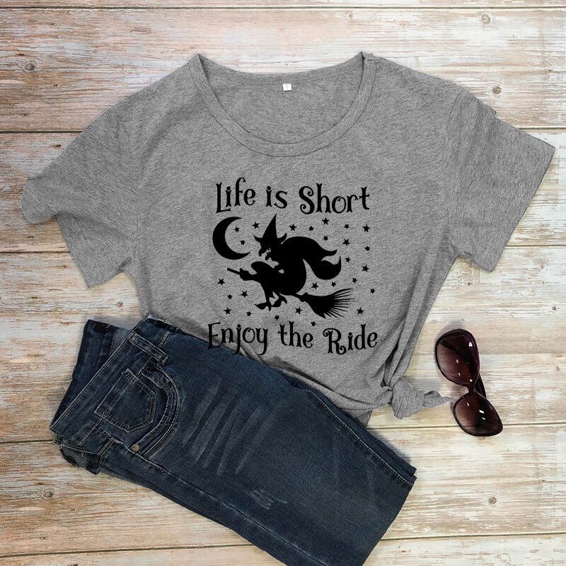 Life is Short Enjoy the Ride TOP