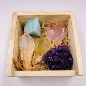 5 Natural Stones Box