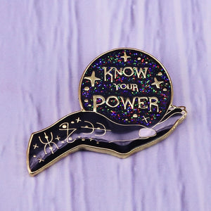 "Know Your Power" Brooch