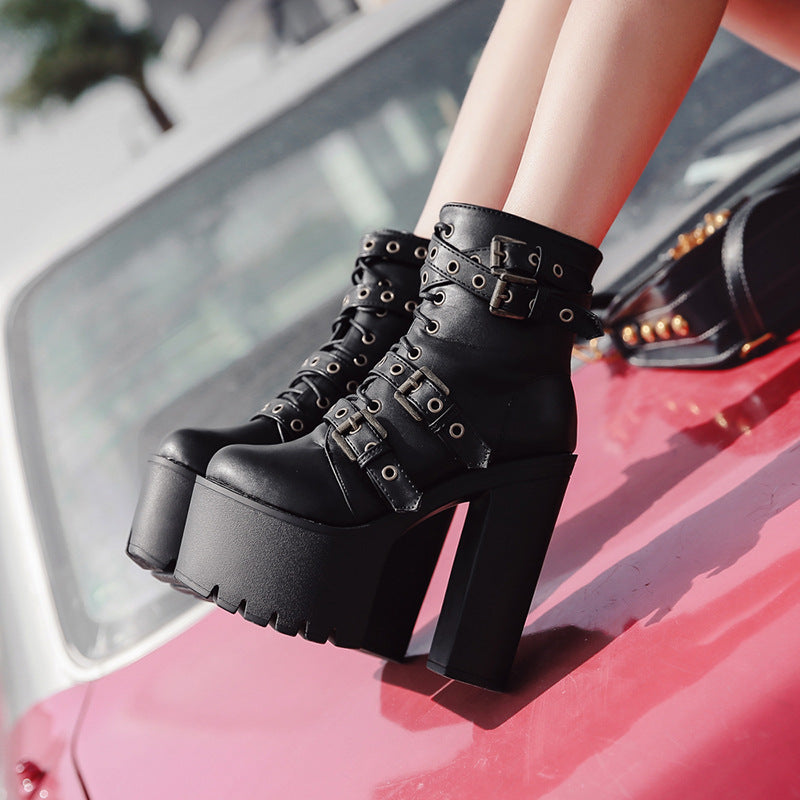 Witch Ursula Heeled Boots