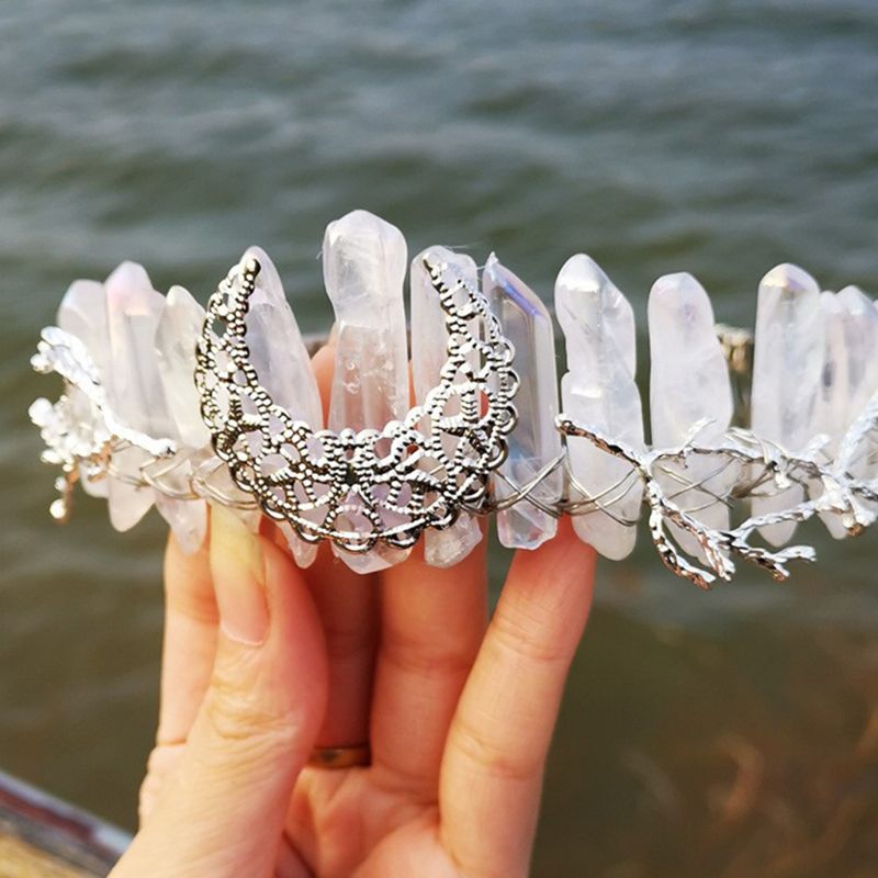 Raw Crystal Tiara (7 colours)