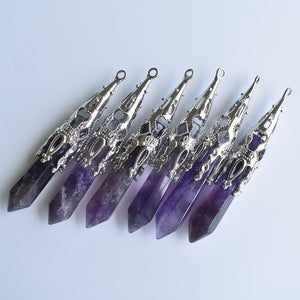 Wicca Amethyst Pendulum