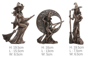 Minimalist Witch Statues