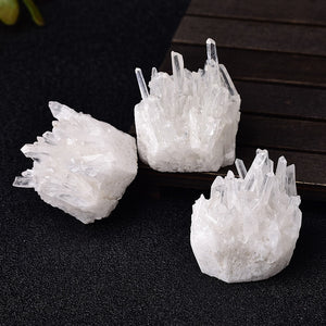 Natural Crystal Cluster Home Decor