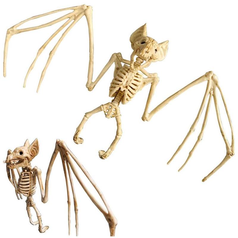 Skeleton Bat Decor