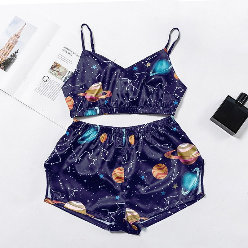 Planets In The Night Sky Pyjamas