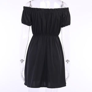 Witch Fiona Off Shoulder Mini Dress