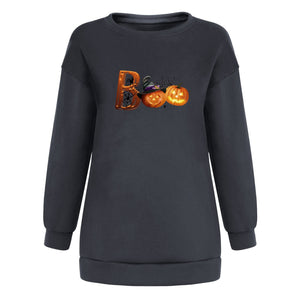 Pumpkin Boo Oversized Jumper