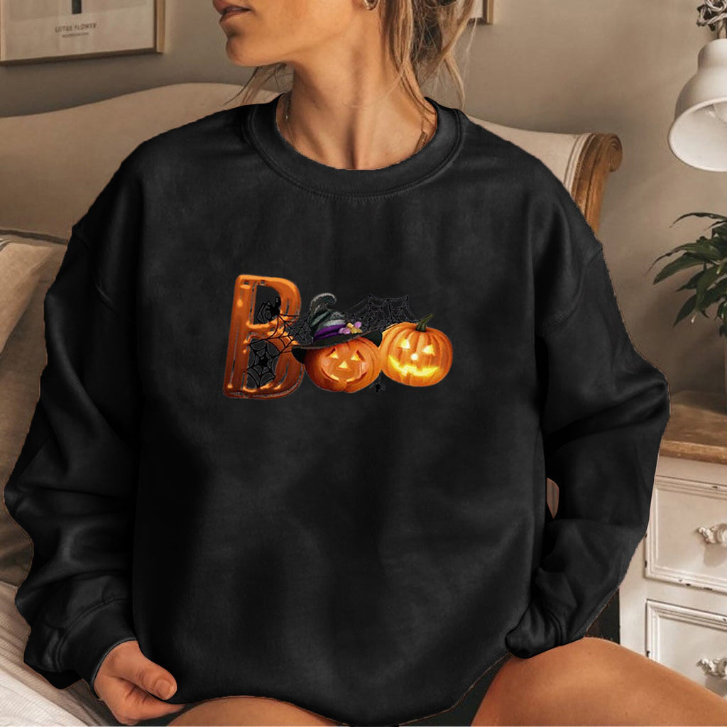 Pumpkin Boo Oversized Jumper