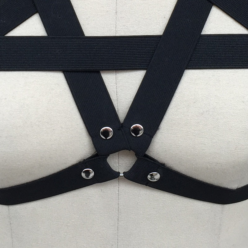 Pentagram Cage Bra