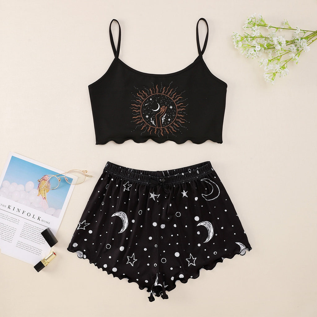 Night Sky Print Pyjamas