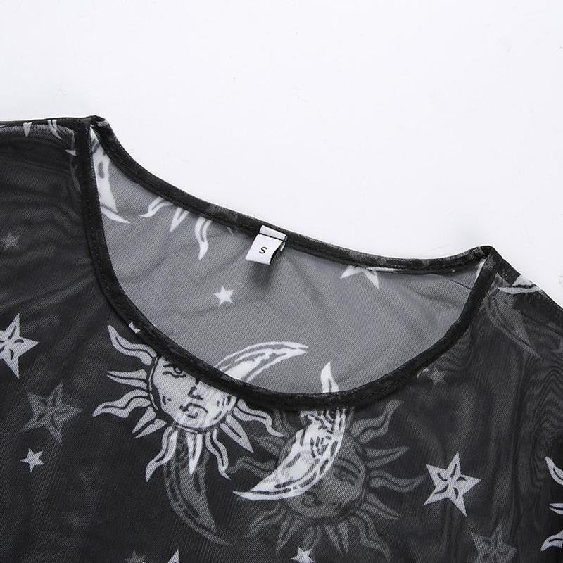 Sun And Moon Crop Top