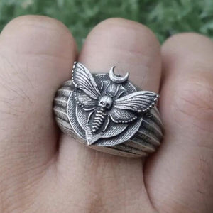 Skull Butterfly Ring