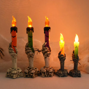 Skeleton Hand Shaped Led Candle