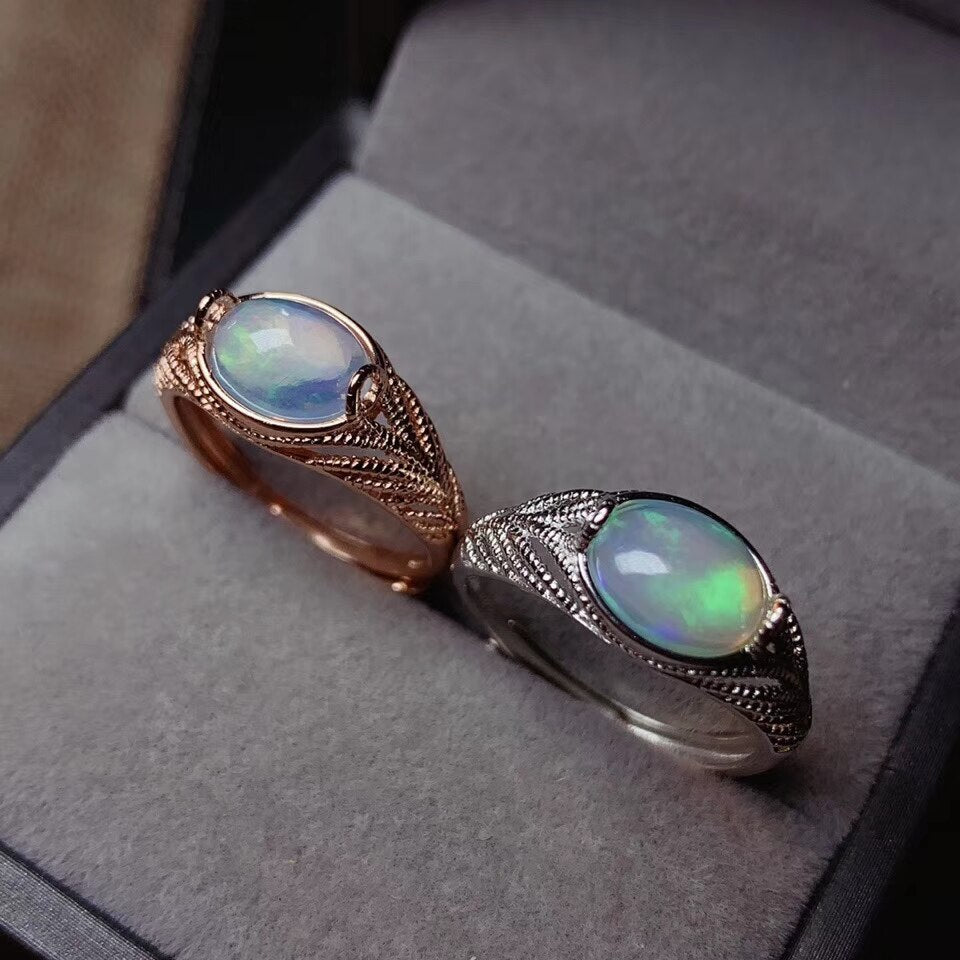 Natural Opal Ring