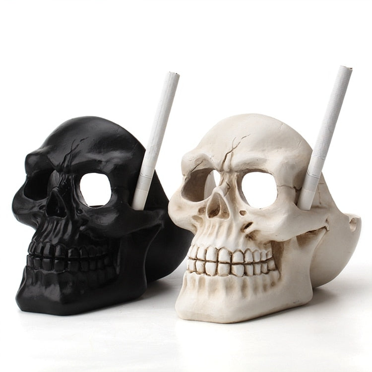 Retro Style Skull Shaped Ashtray