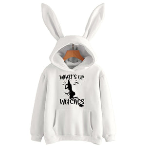 What's Up Witches Bunny Years Hoodie