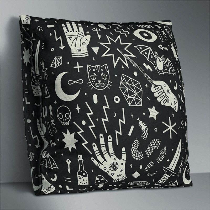 Witchcraft Printed Pillow Case