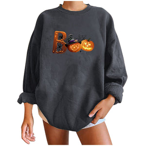 Pumpkin Boo Oversized Jumper