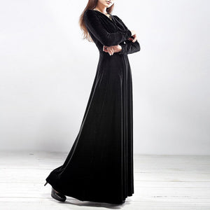 Witch Tamsin Velvet Maxi Dress