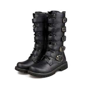 Belt Skull Boots