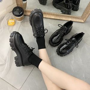 Black Chunky Shoes