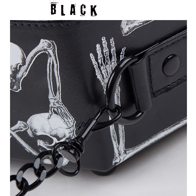 Skeleton Shoulder Bag