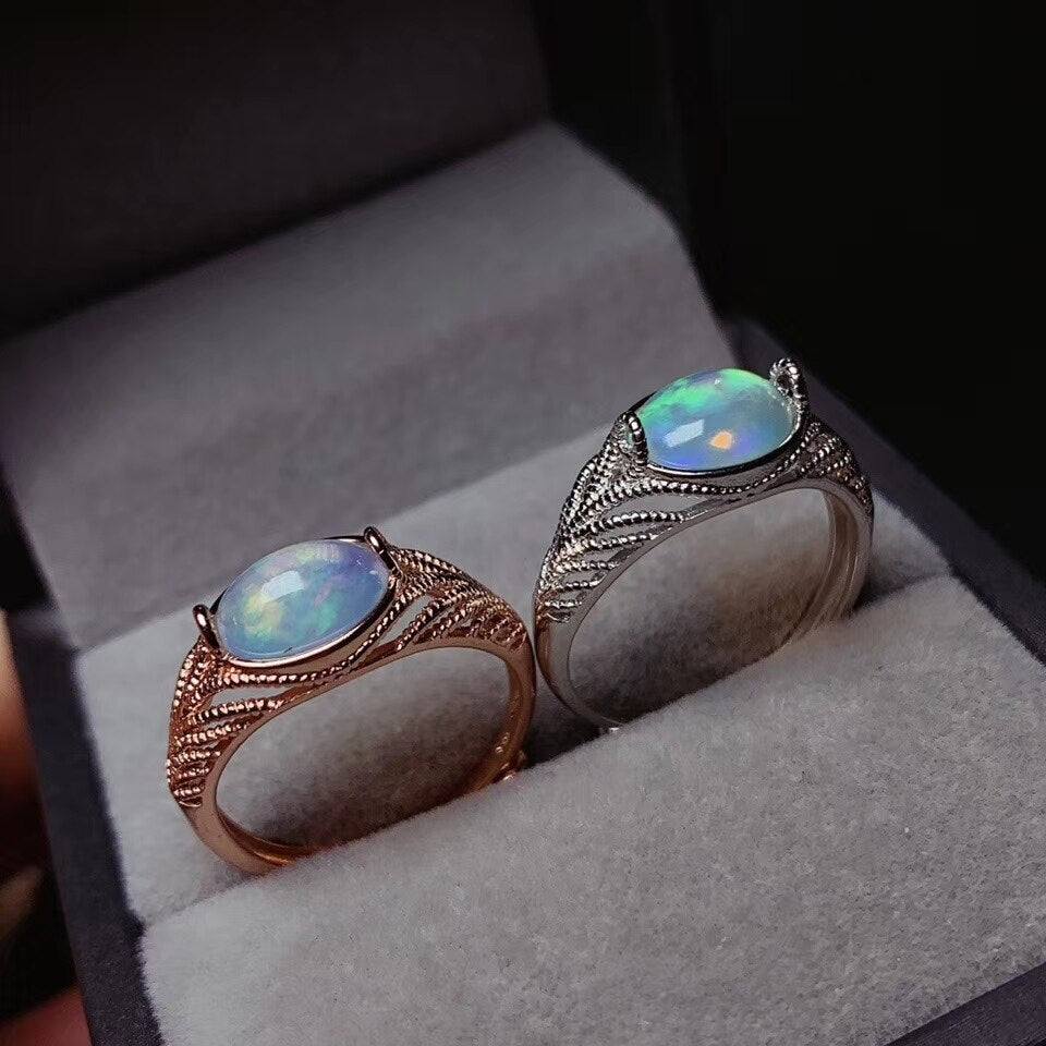 Natural Opal Ring