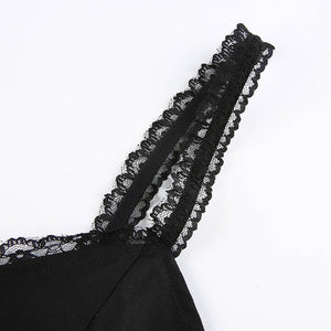 Lace Trim Design Bustier