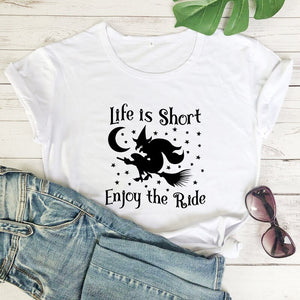 Life is Short Enjoy the Ride TOP