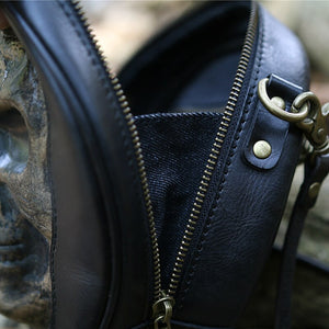 Skull Round Shaped Bag