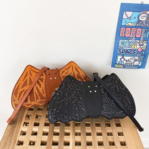 Glittery Bat Tote Bag