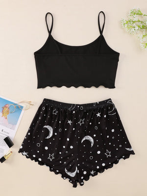 Night Sky Print Pyjamas