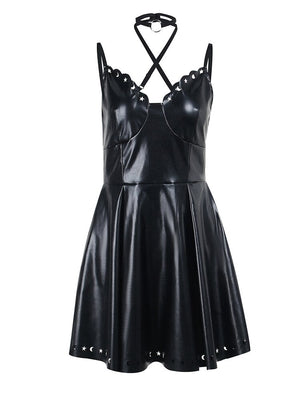 Witch Hexuba Leather Dress