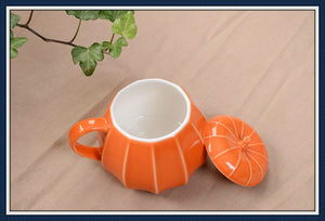 Pumpkin Cup and Spoon