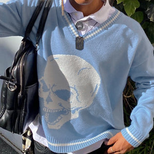 The Skull Loose Sweater