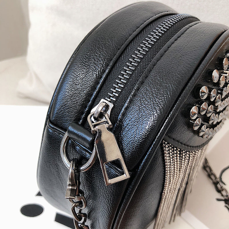 Tassel Design Round Bag