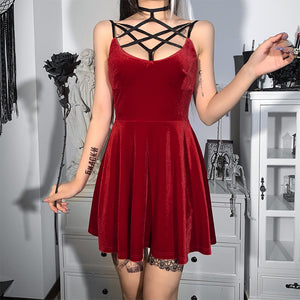 Witch Nyx Velvet Mini Dress