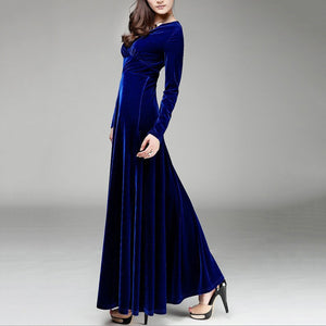 Witch Tamsin Velvet Maxi Dress