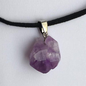 Double Layered Amethyst Choker