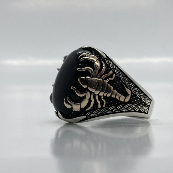 Scorpion Ring in Black