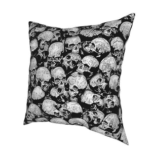 Skulls All Over Pillow Case