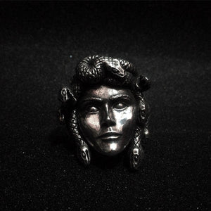 Stainless Steel Medusa Ring