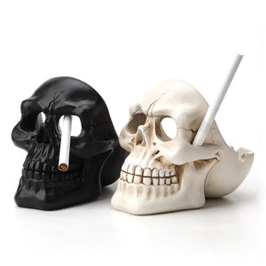 Retro Style Skull Shaped Ashtray