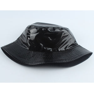 Leather Bucket Hat