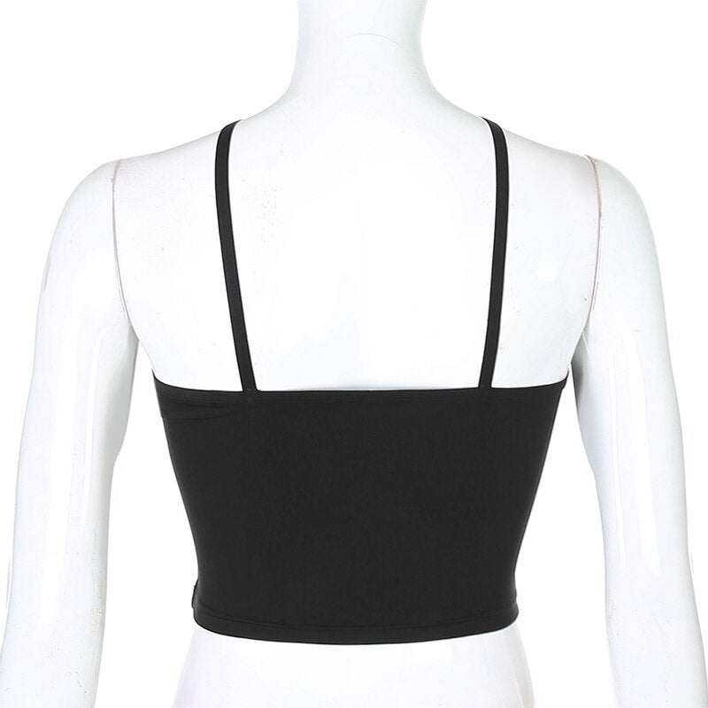 Cordelia Cross Choker Top