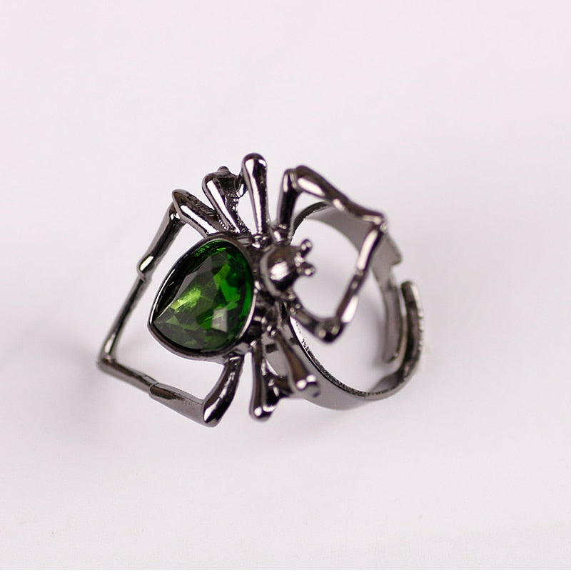 Spider Shaped Stone Ring