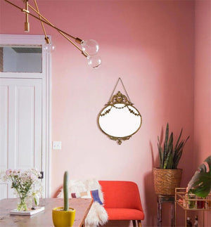 Oval Hanging Mirror