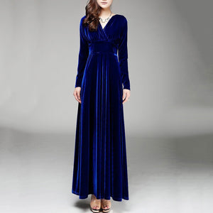 Witch Tamsin Velvet Maxi Dress